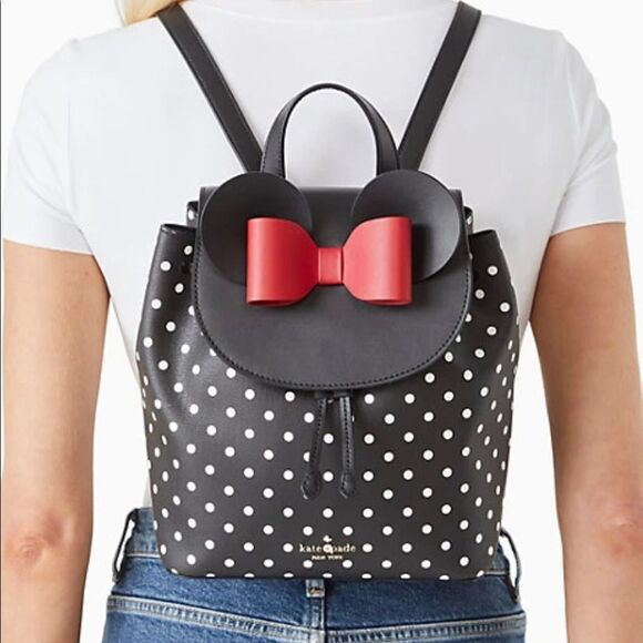 disney x kate spade new york minnie mouse backpack - Picture 4 of 7